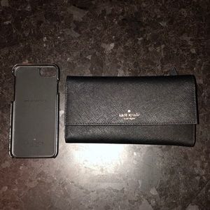 Kate Spade Wallet and magnetic phone case